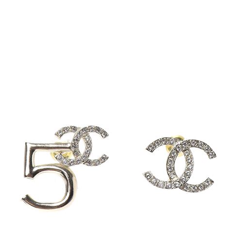 chanel 5 earrings|Chanel no 5 earrings.